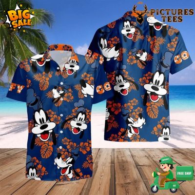 Goofy Cartoon Character Summer Hawaiian 3d Shirt