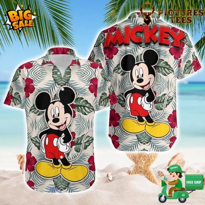 Hawaiian mickey mouse disney 3d shirt