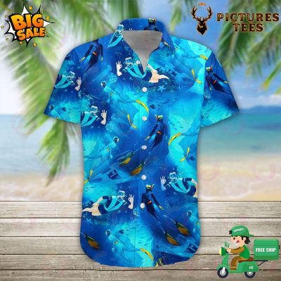 Freediving Hawaii 3d Shirt