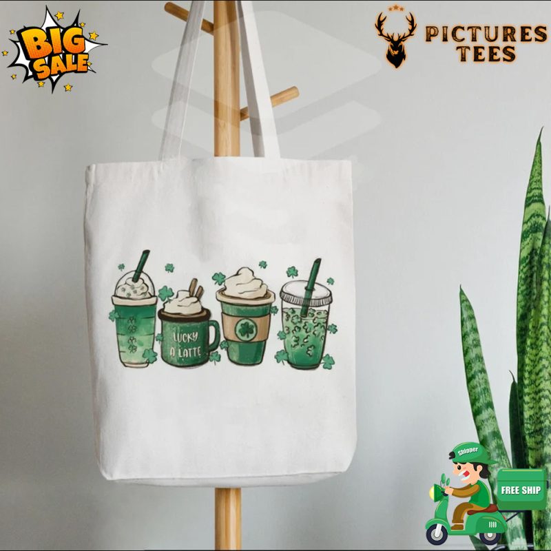 St. Patrick's Coffee Lucky Tote Bag