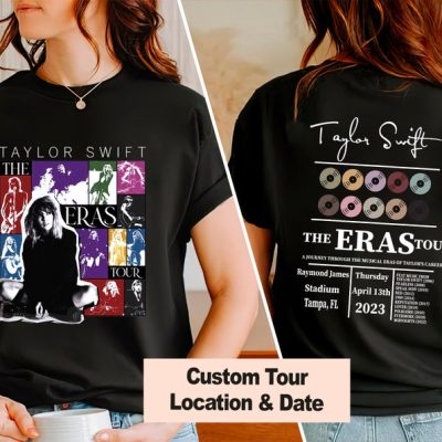 Custom Eras Sweatshirt, Eras Shirt, Add Tour Dates On Backside, Custom Eras Tour Shirt, Swiftie Shirt