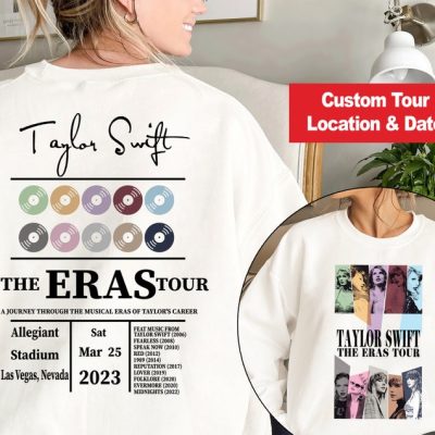 Custom Taylor Swift Eras Sweatshirt, Taylor Swift Eras Shirt, Taylor Swift Eras Tour Shirt, Taylor Swift Shirt, Meet Me At Midnights Shirt